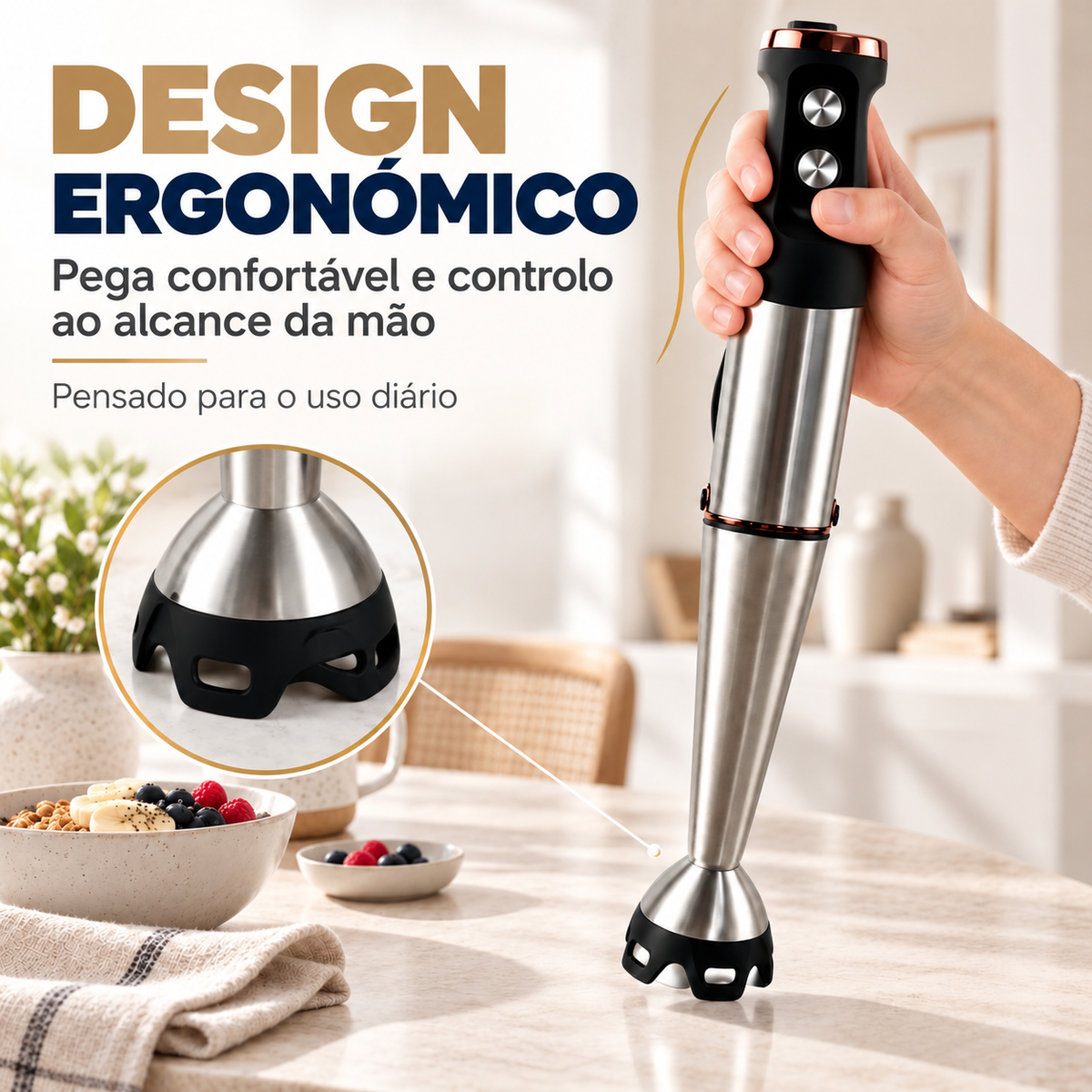 Varinha Mágica 4 em 1 de 1500 W