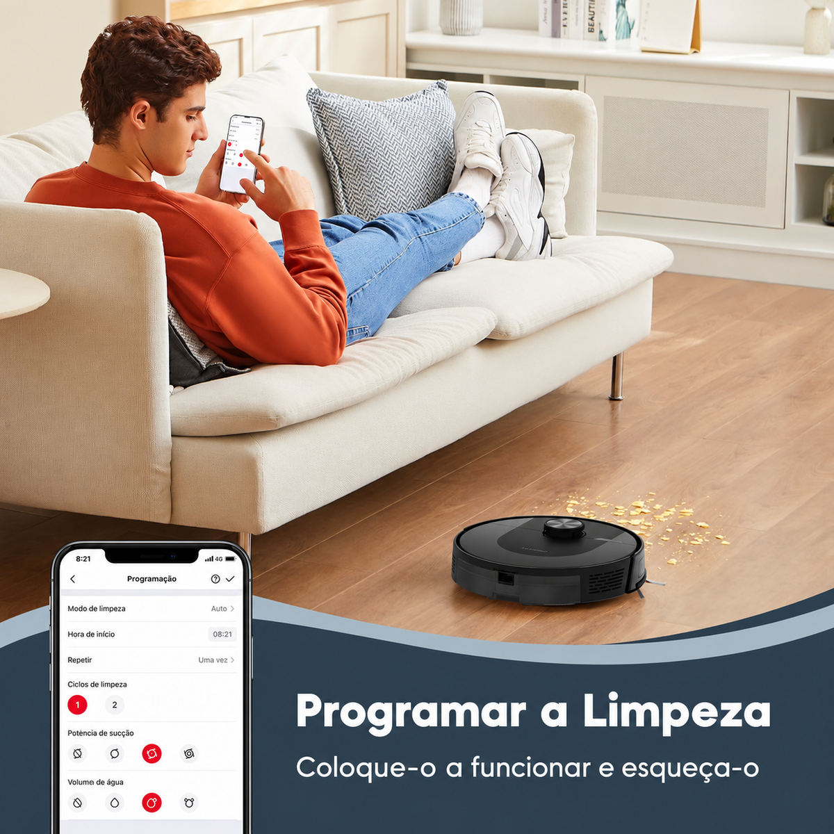 NeoClean PRO™ | Limpeza Inteligente 3 em 1