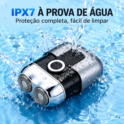 Mini Máquina de Barbear Elétrica para Homem